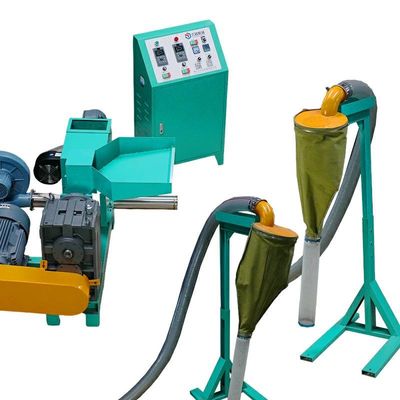 دستگاه انباشته کننده پلاستیک اکسترود شده برای گلوله سازی بازیافت پی وی سی Hdpe